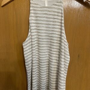 Sage Striped Tank